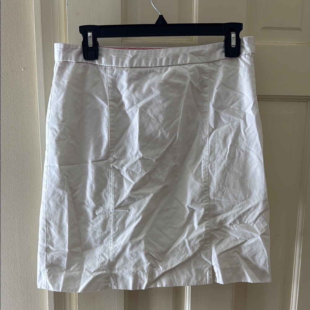 Tommy Hilfiger White Mini Pencil Skirt